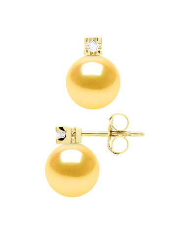 Boucles d'Oreilles Perle de Culture...