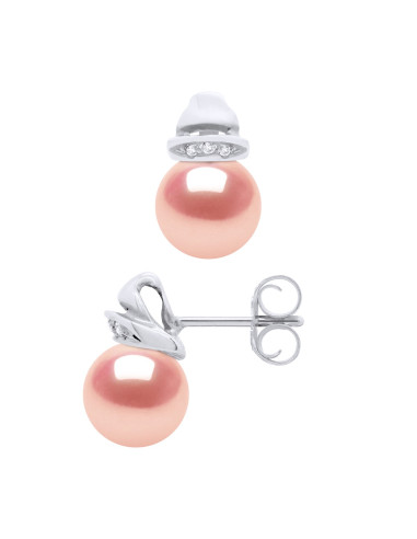 Boucles d'Oreilles Perle de Culture...