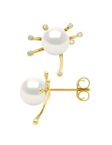 Boucles d'Oreilles Perle de Culture...