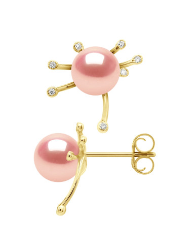 Boucles d'Oreilles Perle de Culture...