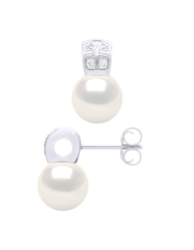 Boucles d'Oreilles Perle de Culture...