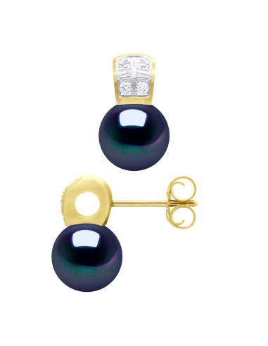 Boucles d'Oreilles Perle de Culture...