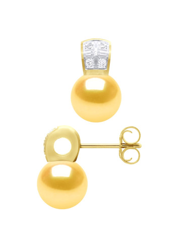 Boucles d'Oreilles Perle de Culture...