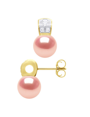 Boucles d'Oreilles Perle de Culture...