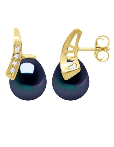 Boucles d'Oreilles Perle de Culture...