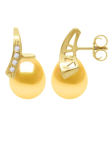 Boucles d'Oreilles Perle de Culture...