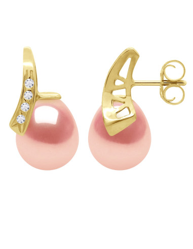 Boucles d'Oreilles Perle de Culture...