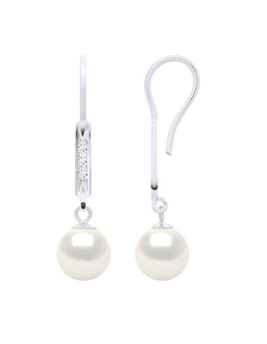 Boucles d'Oreilles Perle de Culture...