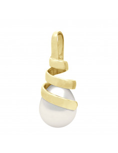 Pendentif Véritable Perle...