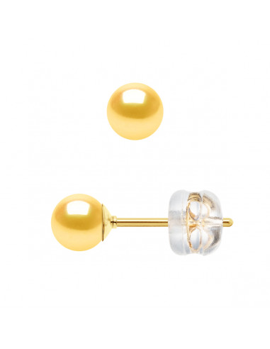 Boucles d'Oreilles Perle de Culture...