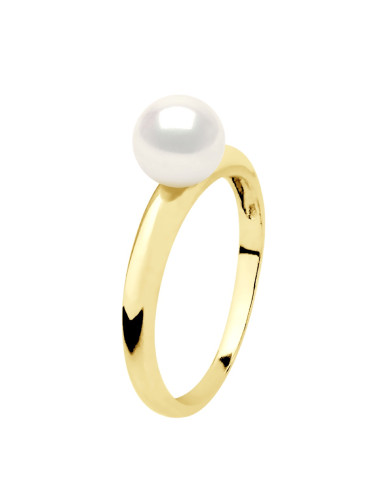 Bague Perle de Culture d'Eau Douce...