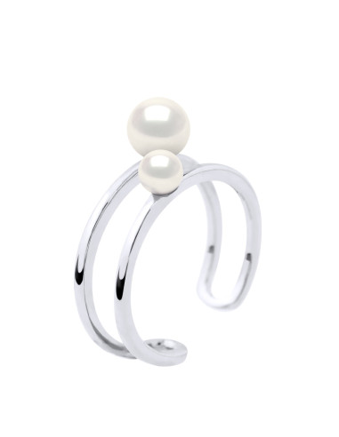 Bague Perles de Culture d'Eau Douce...