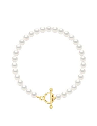 Bracelet Eau douce Rondes Fermoir...